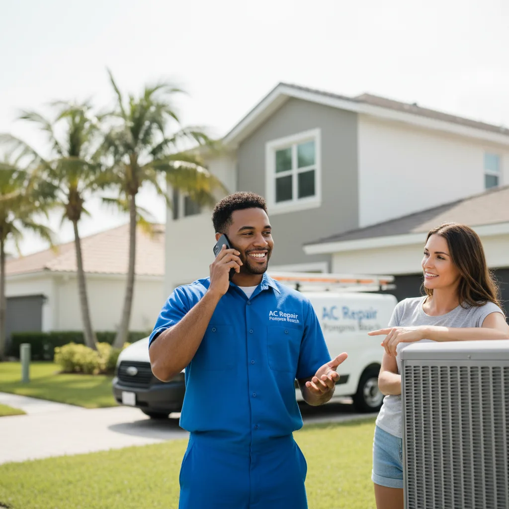 AC Repair Pompano Beach customer support in Guston